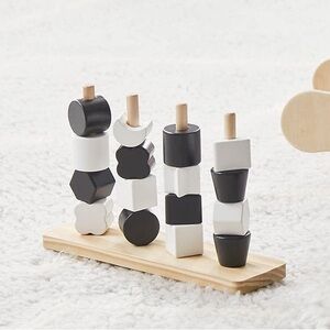 PBK Modern Black & White Stacker Toy